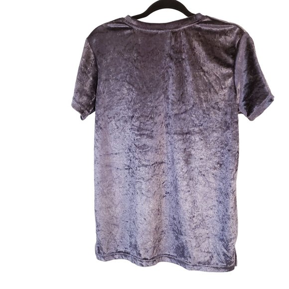 Pink Floyd velvet tee size Large gray the dark side of the moon - Picture 2 of 9